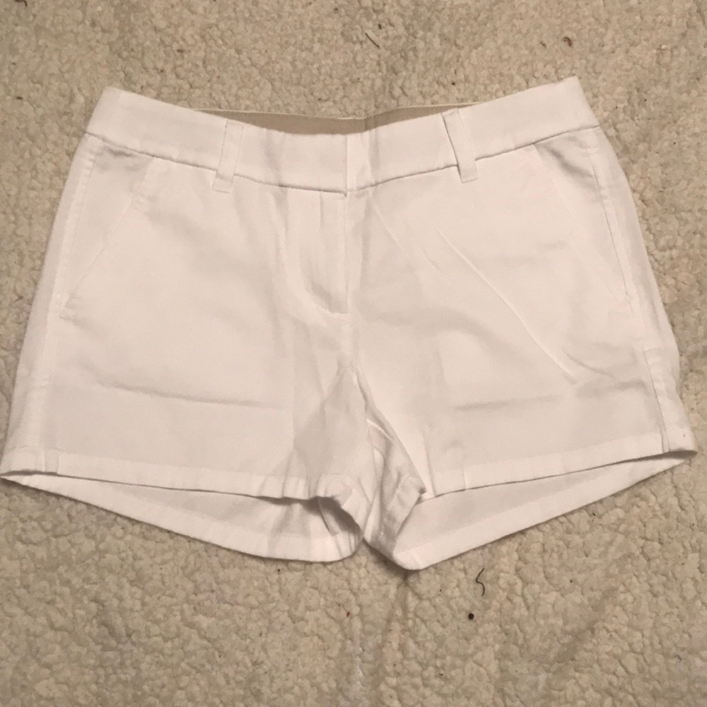 NWT.  J Crew White shorts.